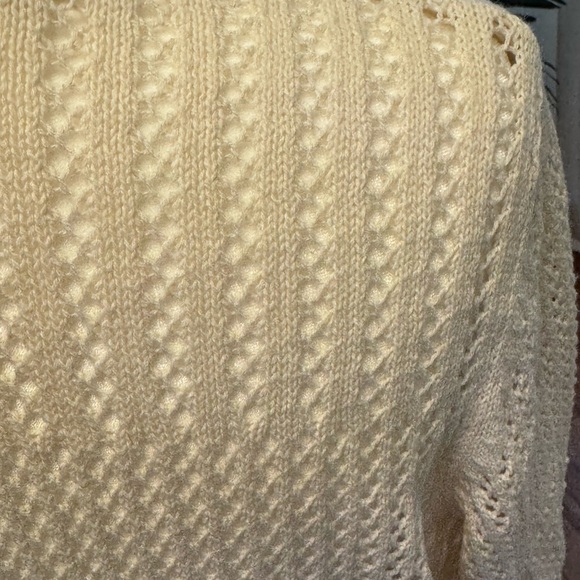 SONOMA Cream Chunky Knit Cardigan Sweater - Picture 11 of 12